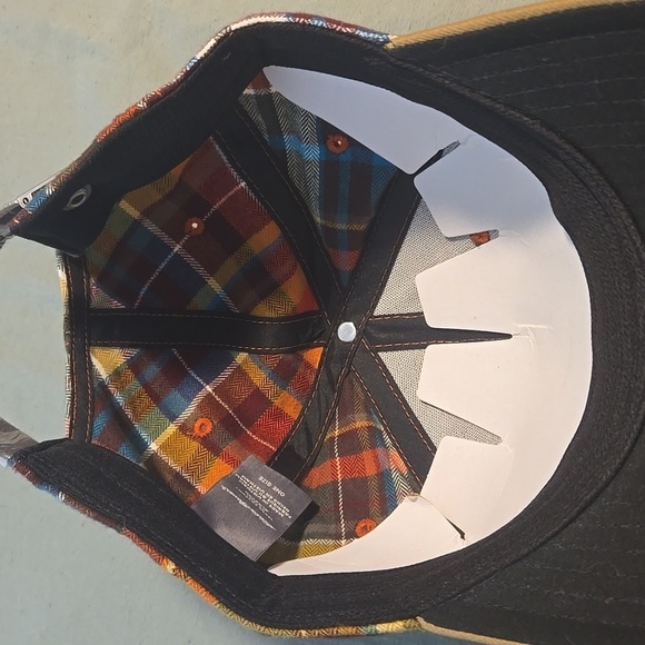 Eddie Bauer-NWT-Adjustable Plaid Hat - Picture 6 of 13